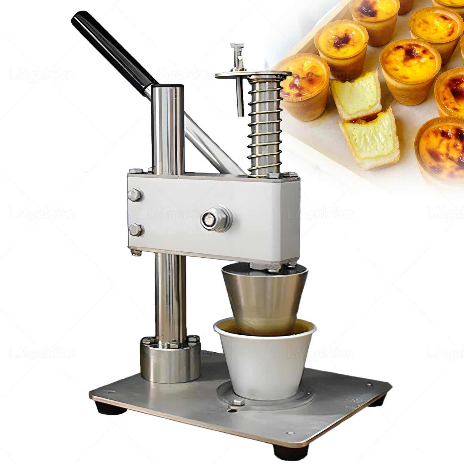 Presse manuelle tartelettes moules acier inoxydable bases de tarte