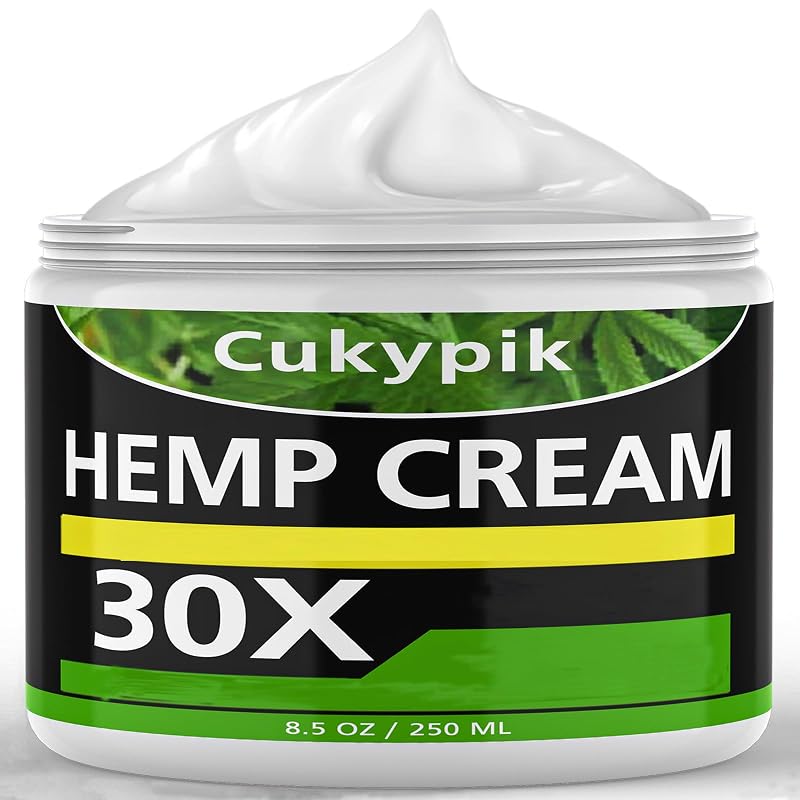 Creme corporal com óleo de cânhamo, Arnica Montana, MSM, cúrcuma, mentol e aloe vera JUYIHEAL — 250 mL