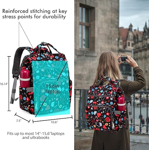 Miniatura 6 de Mochila para enfermera, color fantasía (Nurse), Mochilas Tote