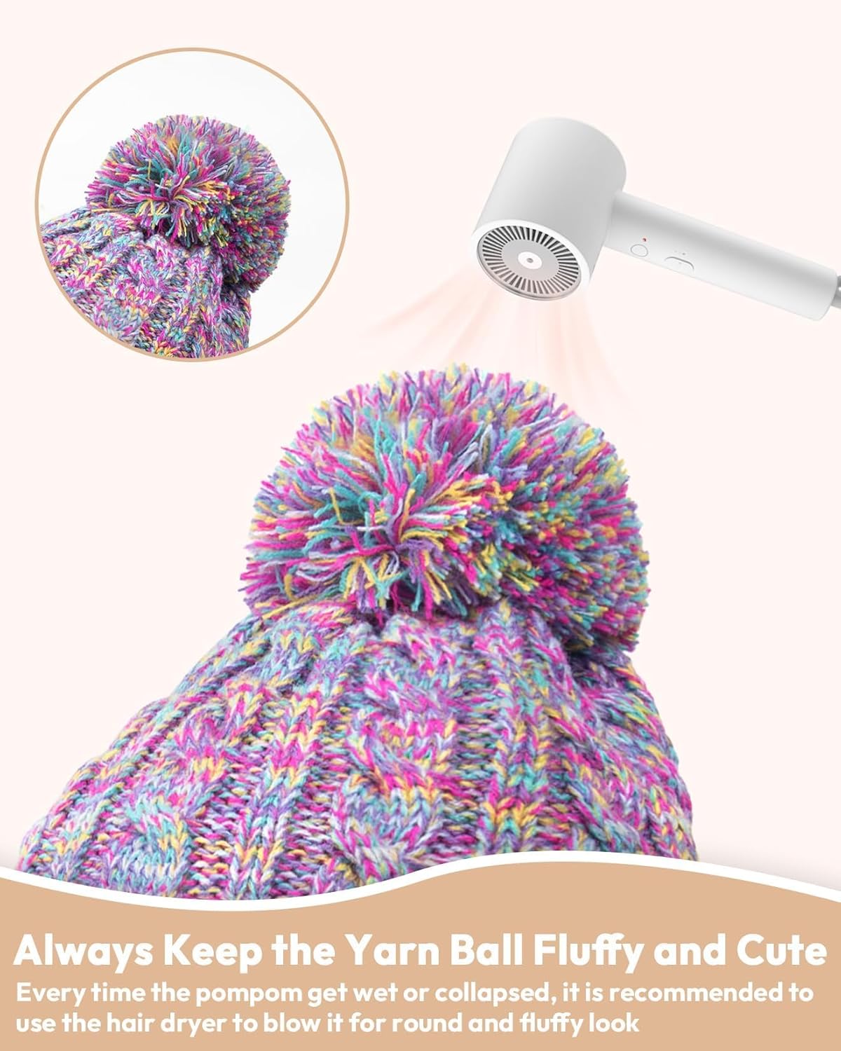 Kids Winter Hat Gloves Scarf Set, Toddler Children Girls Boys Beanie Hat Knitted Mittens & Neck Gaiter Warmer for Kids 3-10 - Image 6