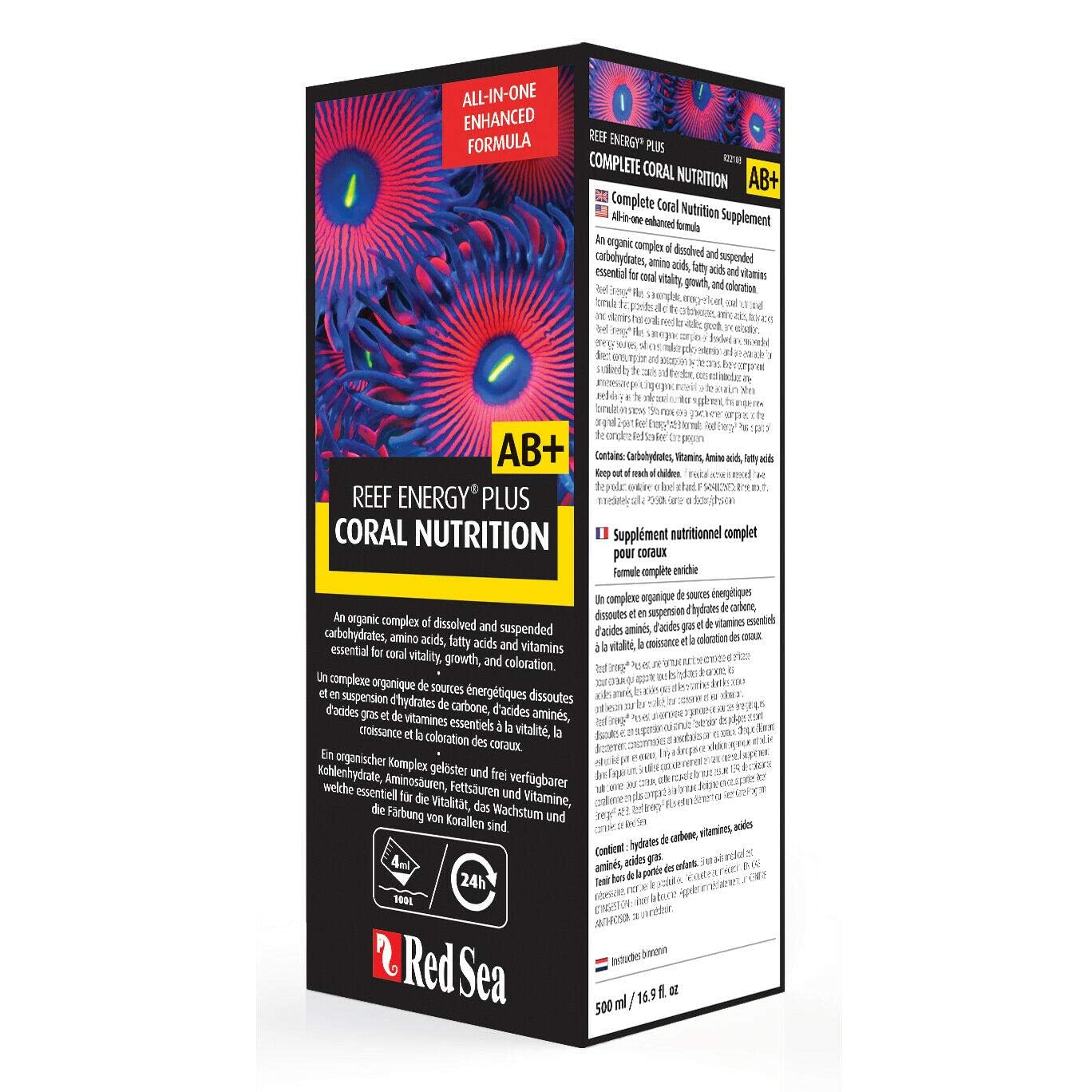 RedSea Reef Energy Plus Coral Nutrition AB+ 1000 ml - Image 2