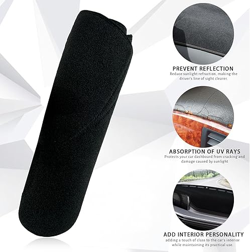 Miniatura 4 de Cubierta de tablero de ajuste personalizado para Hyundai Sonata 2011-2014, cubierta de tablero de salpicadero, protector de tapete de alfombra,