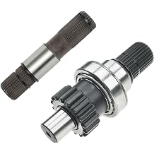 DTA DCIS0104 2 Front Intermediate Stub Shafts For Driver and Passenger Side Axles Compatible With Dodge Ram 1500, 2006-2010; Ram 1500 2011