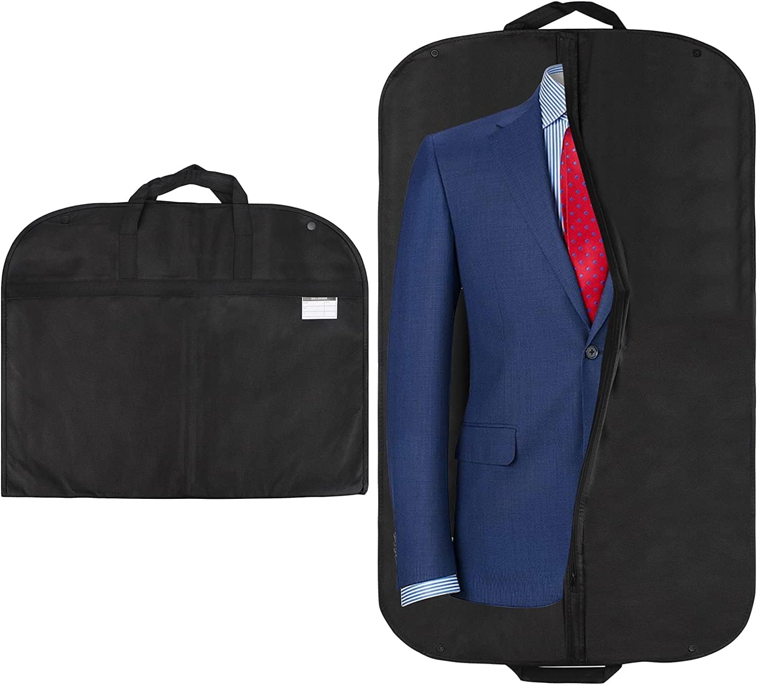 Garment Bag 2 pack Suit Bags for Travel and Storage 60