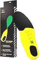 Spenco Polysorb Cross Trainer Insoles - Green Athletic Cushioning Arch Support, Women's 11-12.5/Men's 10-11.5