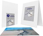Genixart Panneaux de toile blanche, primed professionnel toiles d'artiste conseils pour acryliques & Peintures à l'huile (5"x7", 12Pack)