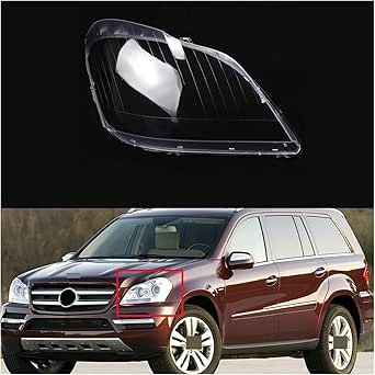 Amazon.com: Car Headlight Lens Head Light Lamp Cover Shell，Compatible ...