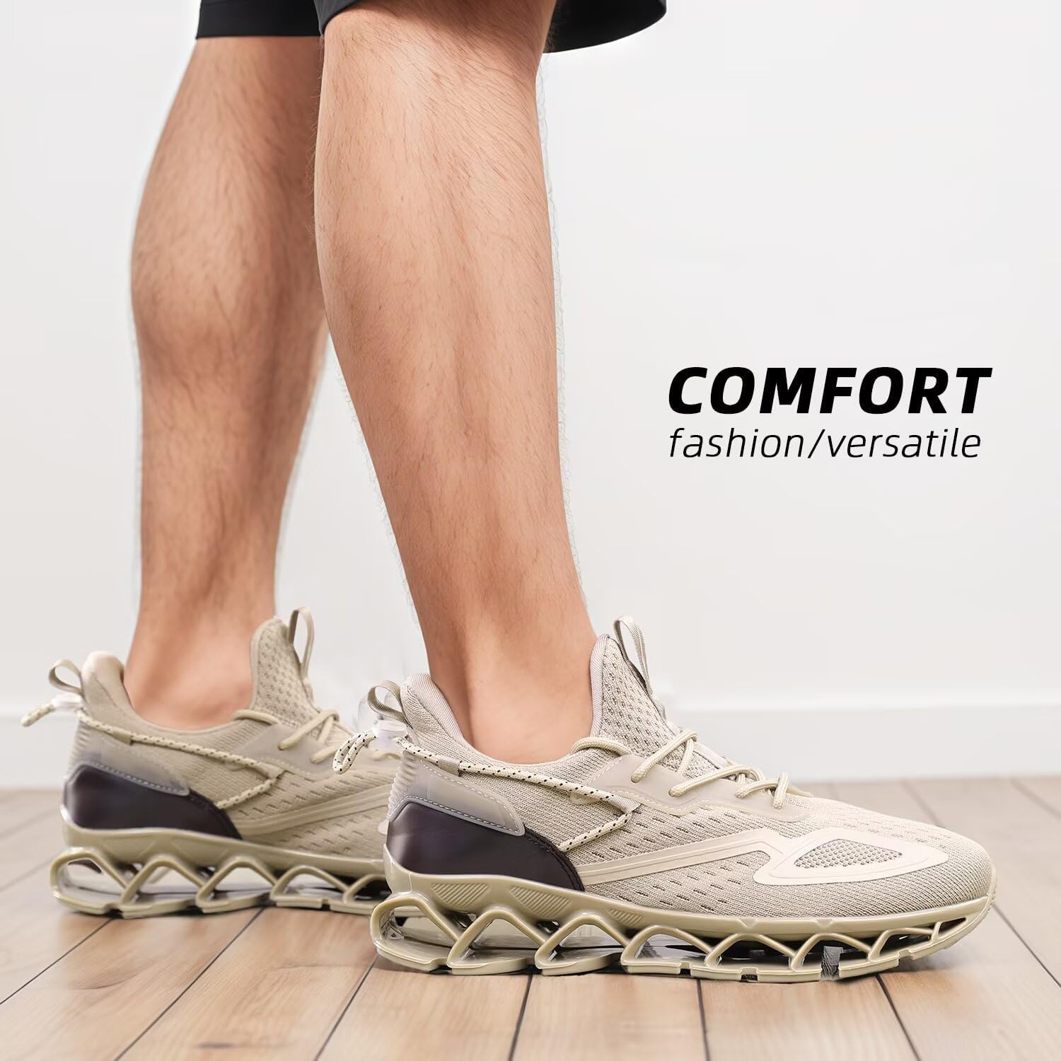 Mens Athletic Running Shoes Blade Tennis Casual Fashion Sneakers Comfort Non Slip Walking Sport Trainers Trail Runners - Image 2