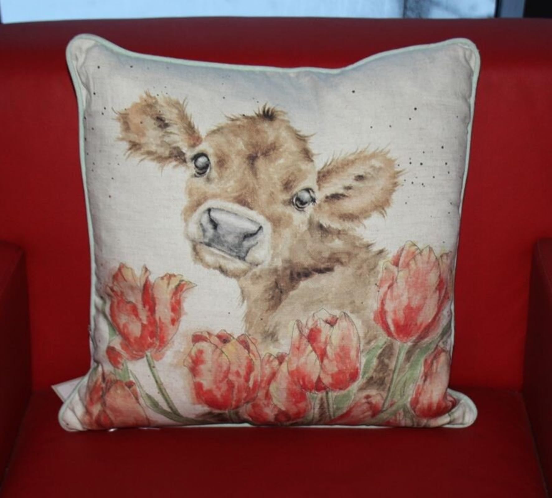 Wrendale Designs Bessie Kuhkissen, 40 cm