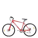 Firefox Bikes Unisex Road Runner Pro-D 21S Hybrid Cycle (Matt Red, Frame: 18 inch) gallery image