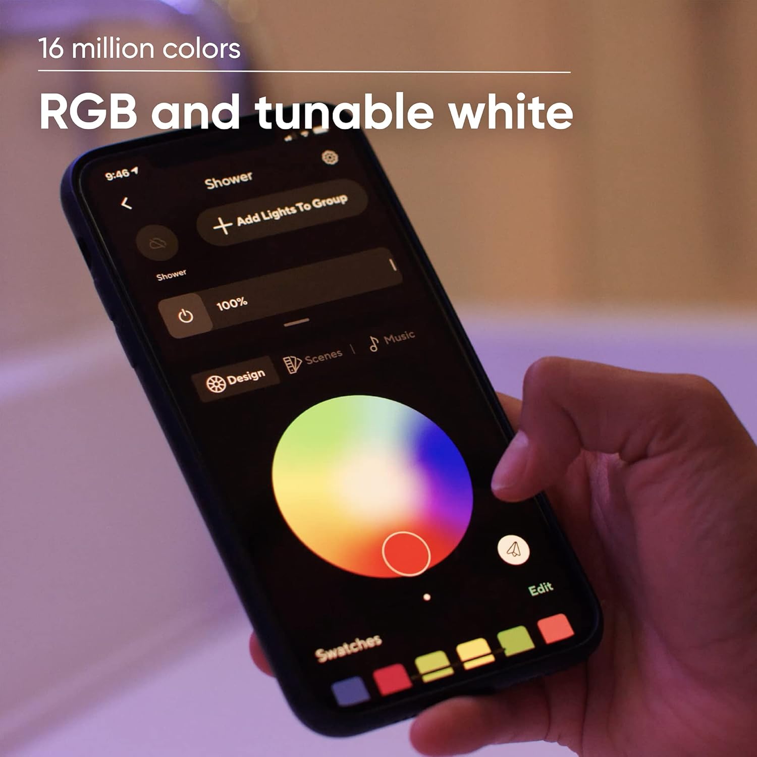 Wyze Light Strip Pro, 32.8ft WiFi LED Strip Lights, Multi-Color Segment Control, 16 Million Colors RGB with App Control and Sync to Music for Home, Kitchen, TV, Party, Works with Alexa and Google : Tools & Home Improvement