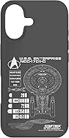 Vista 1 de Star Trek: The Next Generation U.S.S. Enterprise NCC-1701-0 Case for iPhone 17