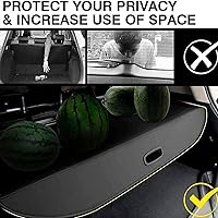 Vista 4 de Cubierta retráctil de carga para automóvil para Toyota RAV4 2013 2014 2015 2016 2017 2018, maletero trasero de equipaje, protección de seguridad
