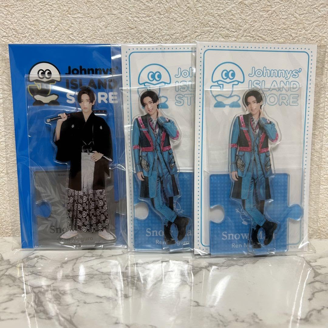 Amazon.co.jp: 目黒蓮 アクリルスタンド アクスタ 第2弾 第3弾 セット  