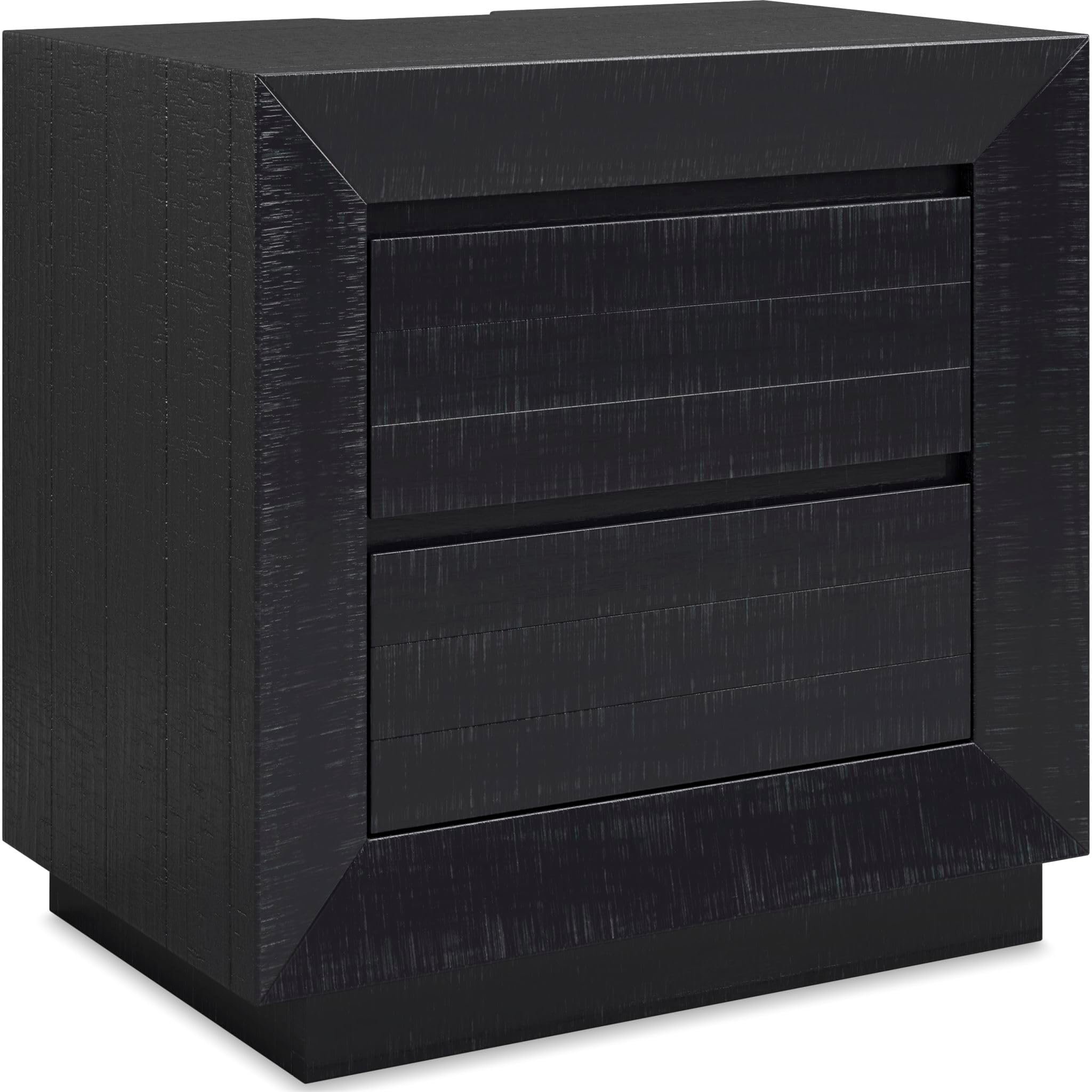 Signature Design by Ashley Londer Casual Nightstand with USB Ports, Black