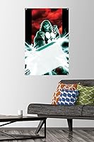 Vista 2 de Trends International Marvel Thor - Póster de pared de Mjolnir, 22.37 x 34.00 pulgadas, paquete de póster premium y alfiler