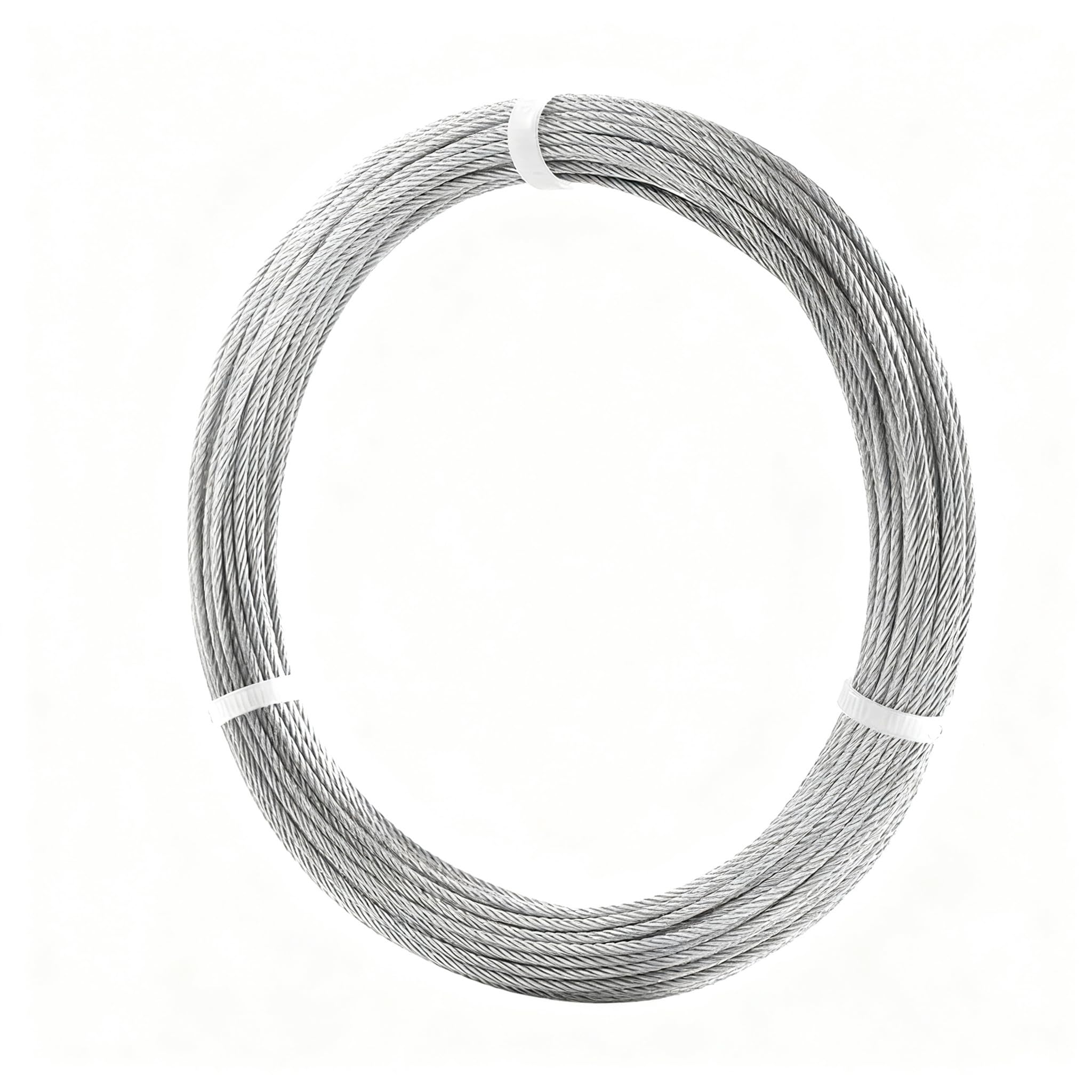 Cable de acero 304 de,100 m (200 manguitos de aluminio)