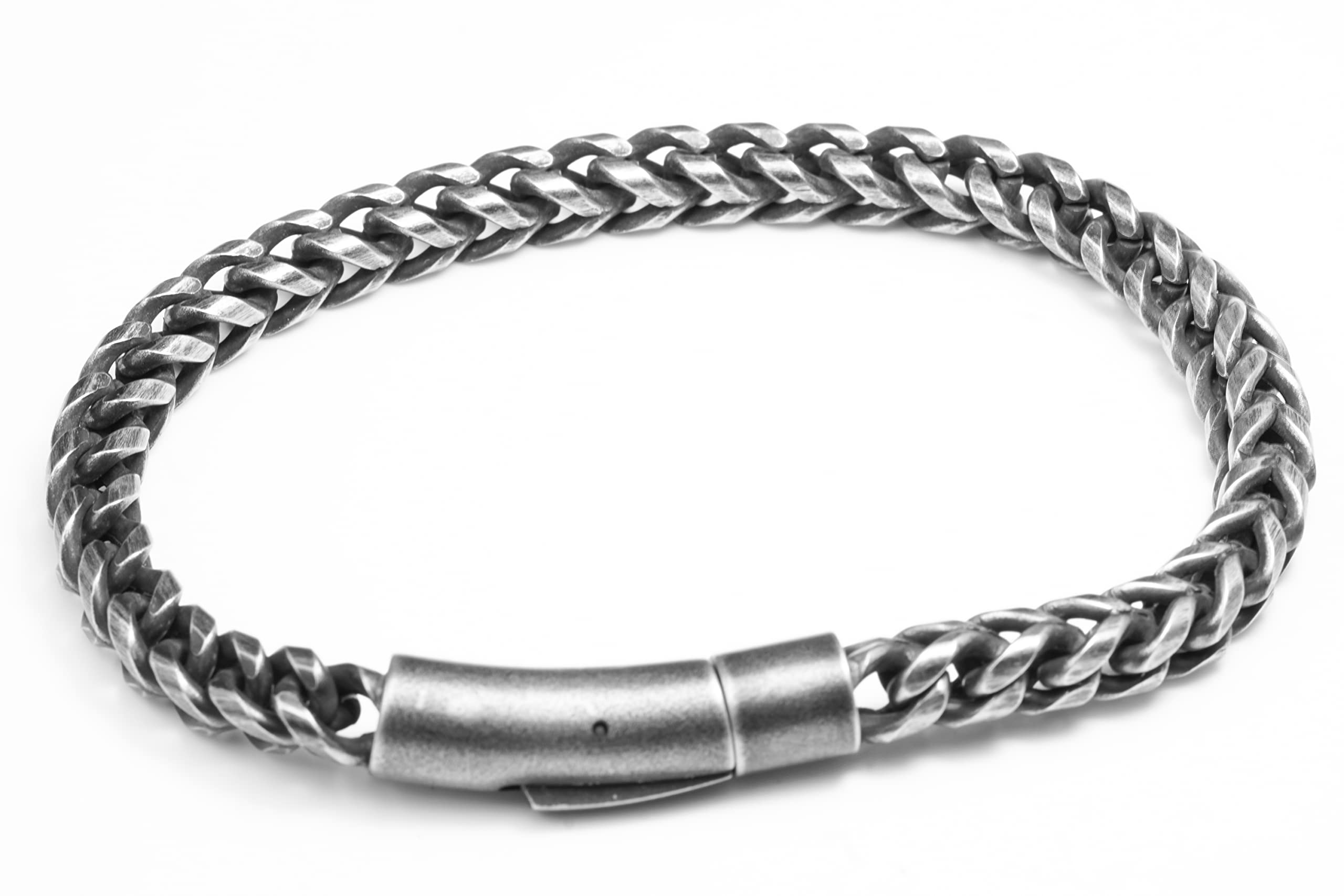See full amazon price history chart for THE MEN THING FRANCO LINK DUSKY - 6mm Pure Stainless Steel Bracelet, American trending - Biker Punk Style Bracelet for Men & Boys (9 inch) THE MEN THING FRANCO LINK DUSKY - 6mm Pure Stainless Steel Bracelet, American trending - Biker Punk Style Bracelet for Men & Boys (9 inch) (B0BBSCF9WJ) Amazon Price History, Amazon Price Tracker