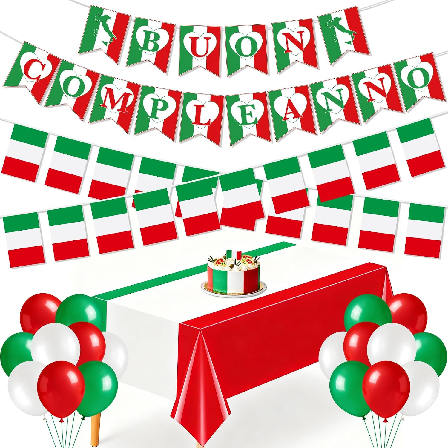 Banner Bandierine Compleanno Circo