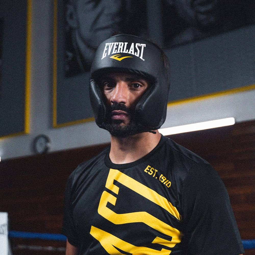 Everlast ボクシング ヘッドギア ブラック Amazon | Everlast 550401 Evercool ヘッドギア ブラック/グレー