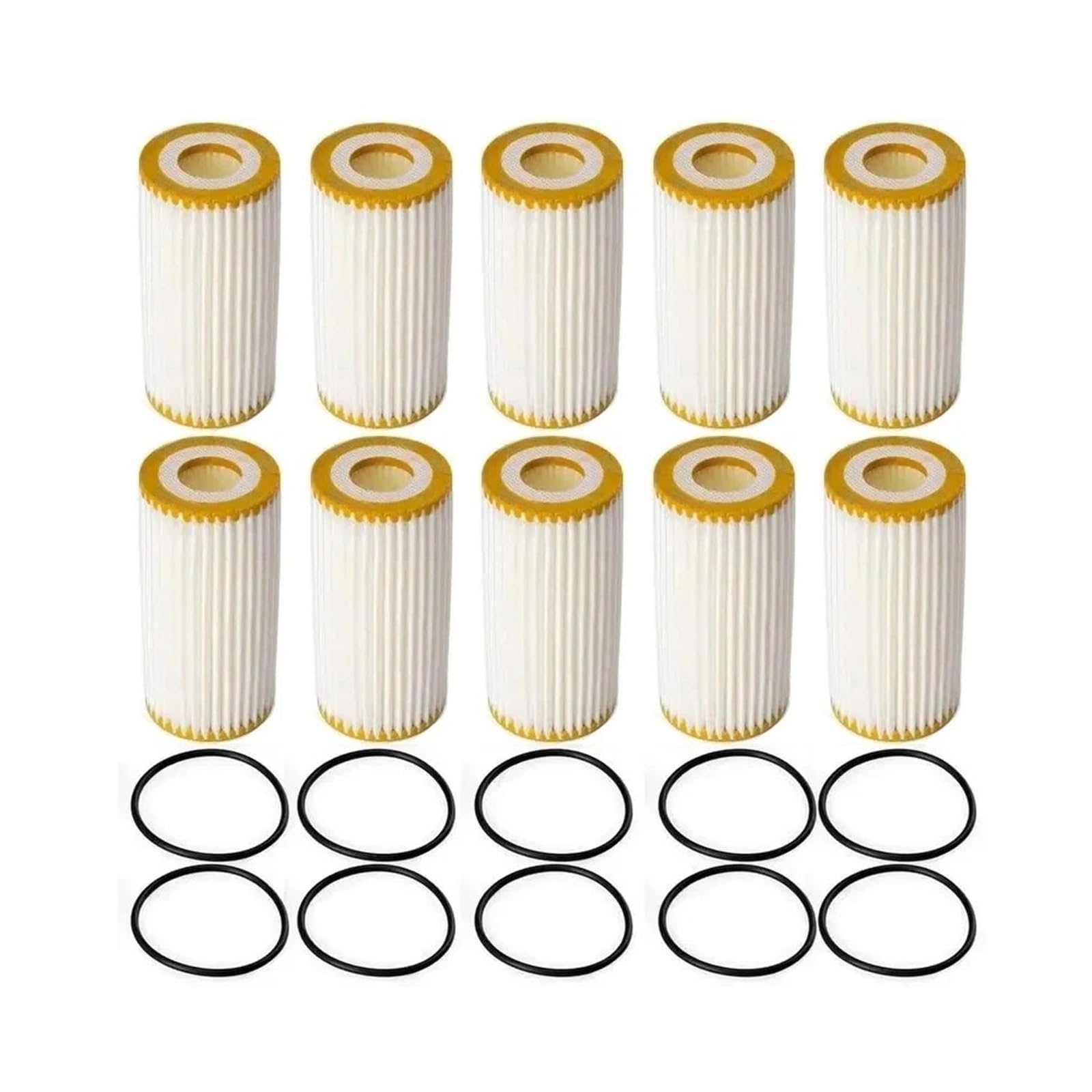 Filtro De Aceite 10 Piezas 06L115466 Adecuado Para VW Para Golf GTI Para Audi A6 A7 Para Skoda Para Kodiaq 1.8TSI 2.0TSI