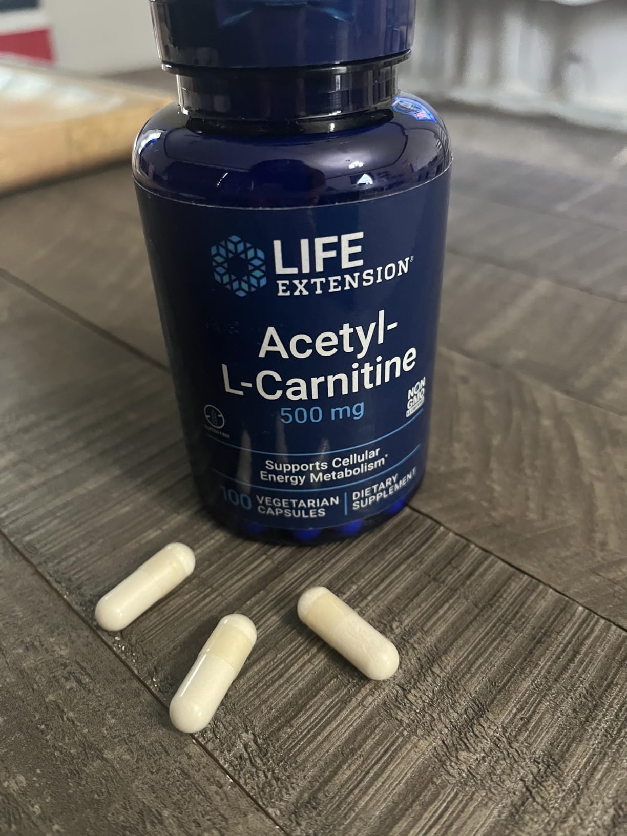 life extension l carnitine 500 mg Mitochondria function & Energy I L-Carnitine I Life Extension main image 0