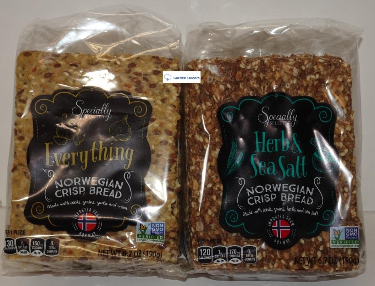 Specially Selected Everything and Herb & Sea Salt Norwegian