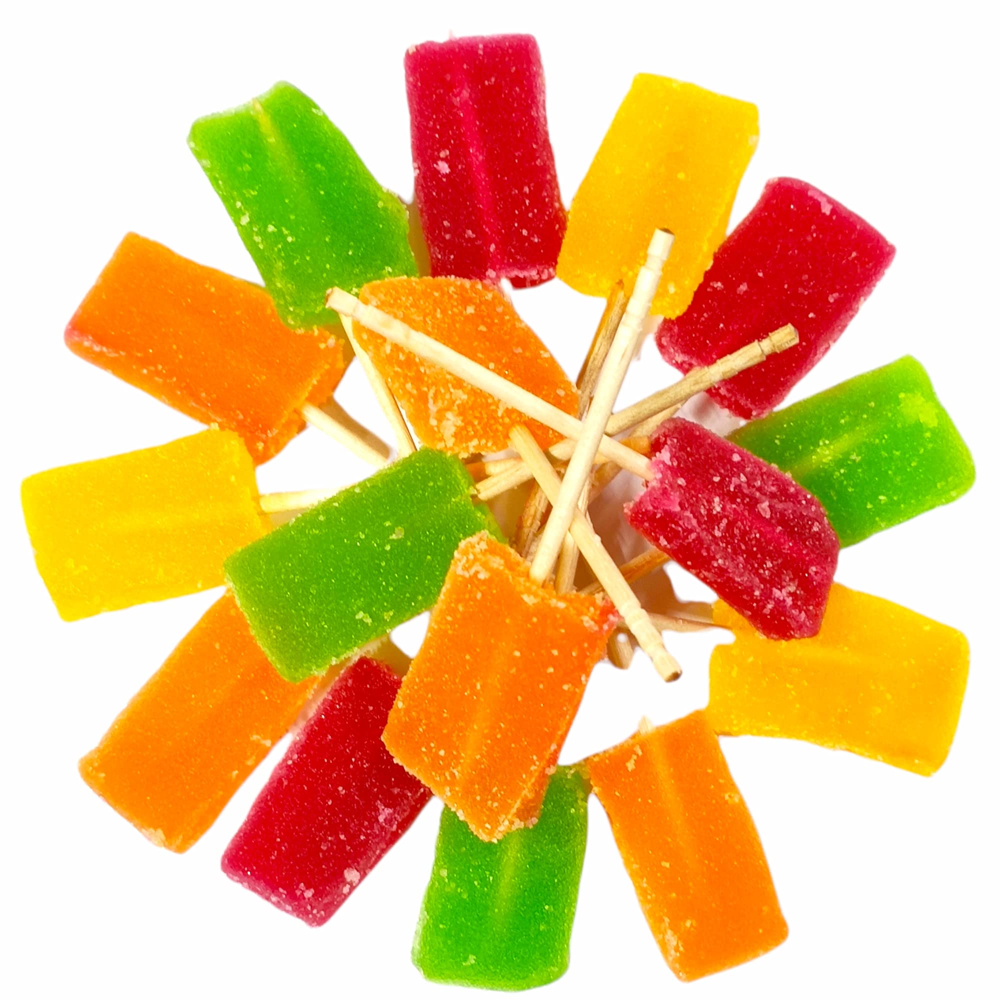 Dry Fruit Hub Jelly Toffee Candy 250gms, Assorted Fruit Flavoured