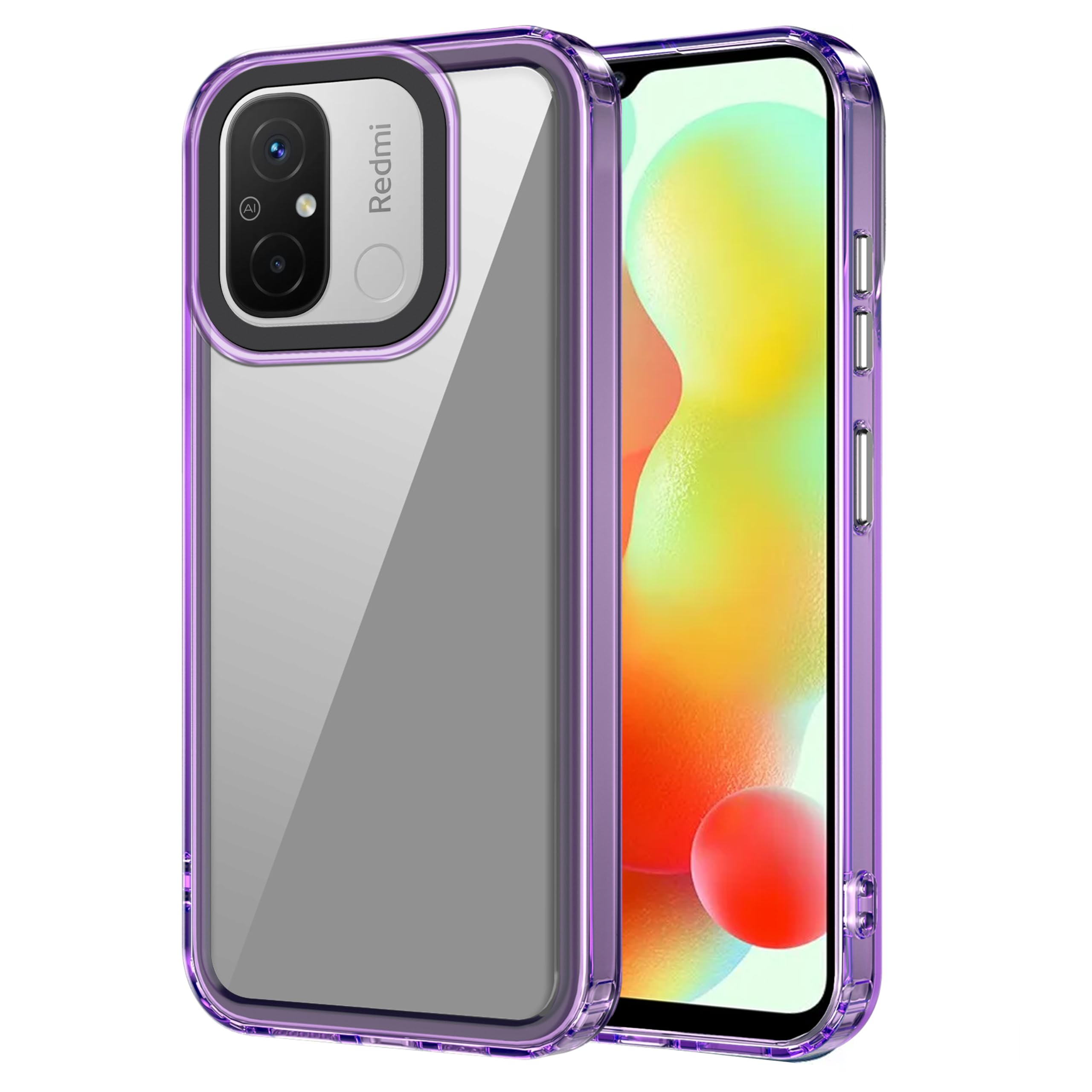 Amazon Basics Back Case Cover for Mi Redmi 12C (TPU + PC_Translucent Purple) (B0CSPM4LSQ) Amazon Price History, Amazon Price Tracker