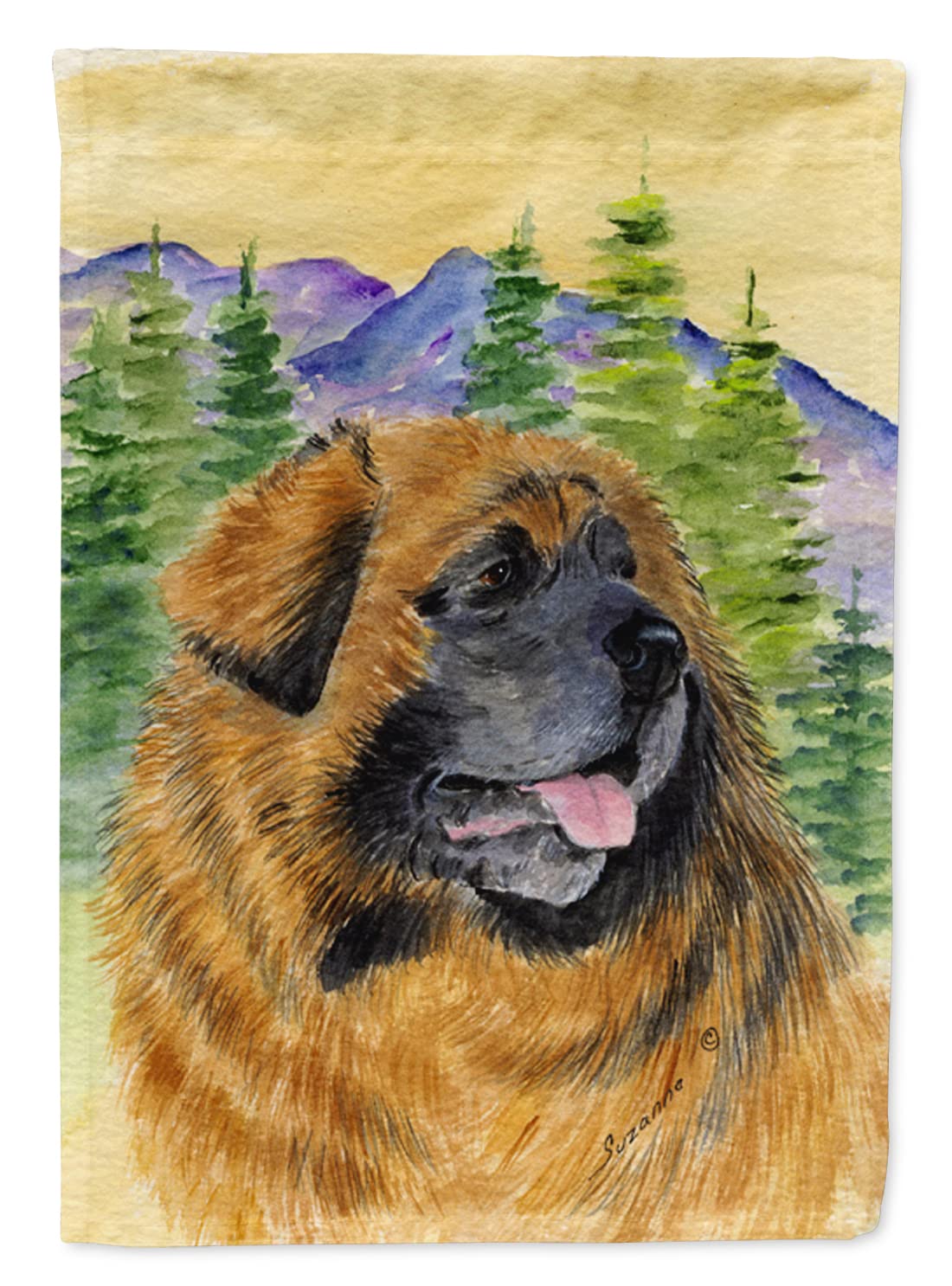 Drapeau Leonberger SS8202GF pour jardin de marque Caroline's Treasures