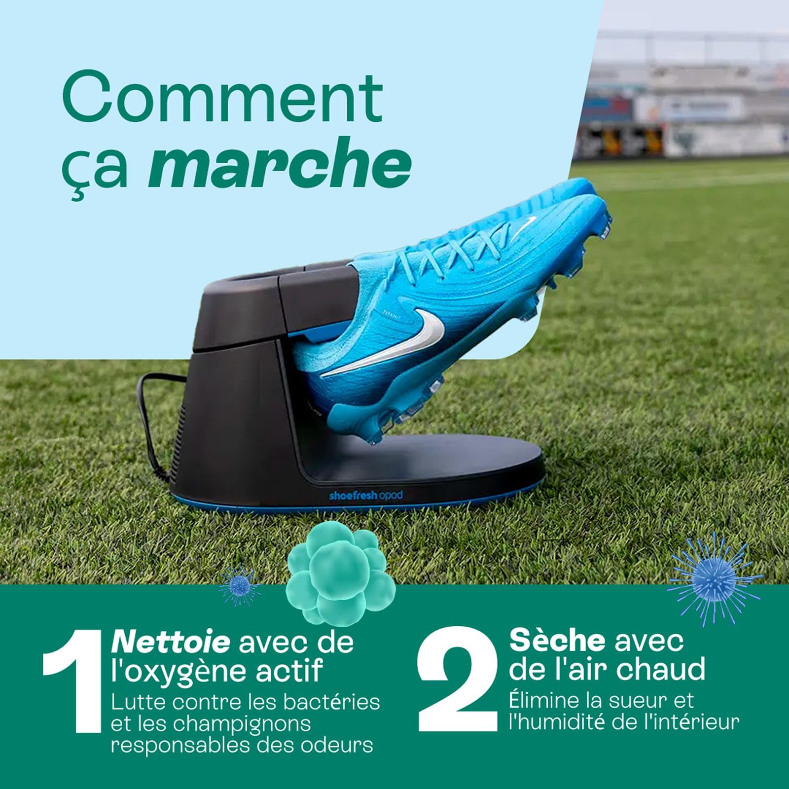 Shoefresh Seche Chaussure Electrique | Seche Bottes Electrique | Seche Chaussure De Ski/Seche Chaussure Ski/Sèche Chaussures Ski | Chauffe Chaussure | Sèche Bottes | Opod