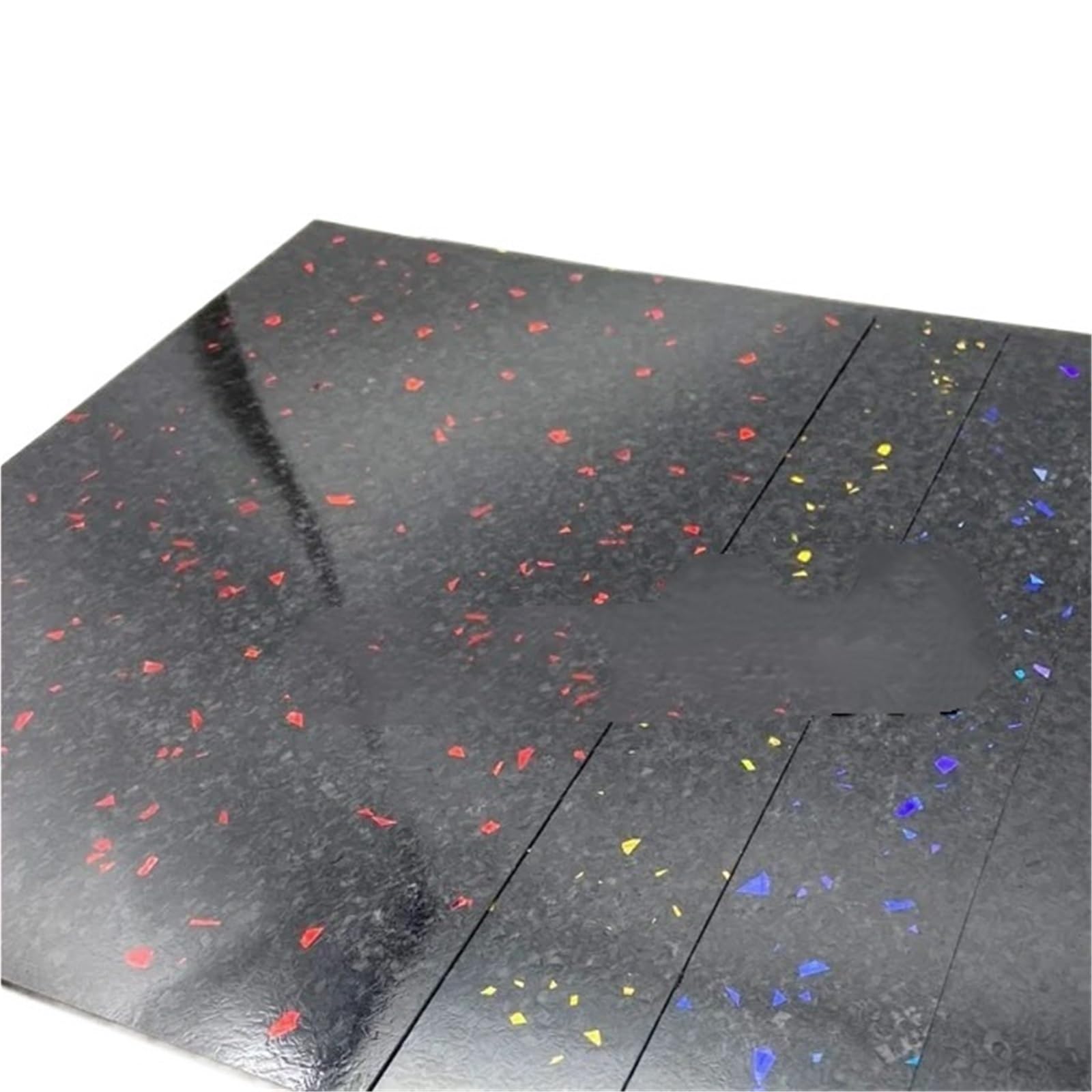 500x600mm Multicolor Hologram Carbon Fiber Plate Red Yellow Blue Grey Composite Board Panel Sheet Thickness 1mm 2mm 3mm 4mm 5mm 3k Carbon Fiber(1.0mm RED)
