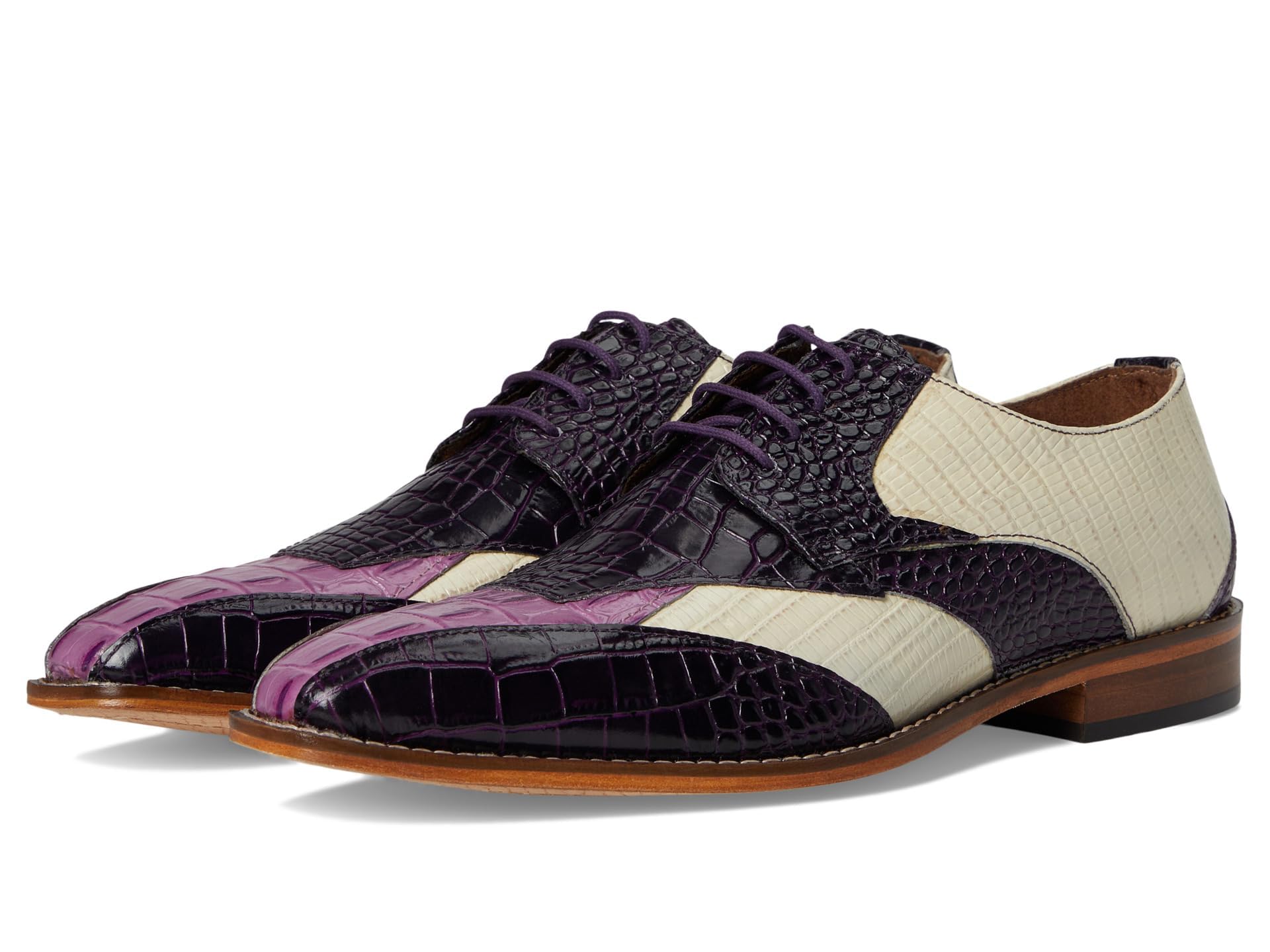 Stacy Adams Tristano Bike Toe Lace-Up