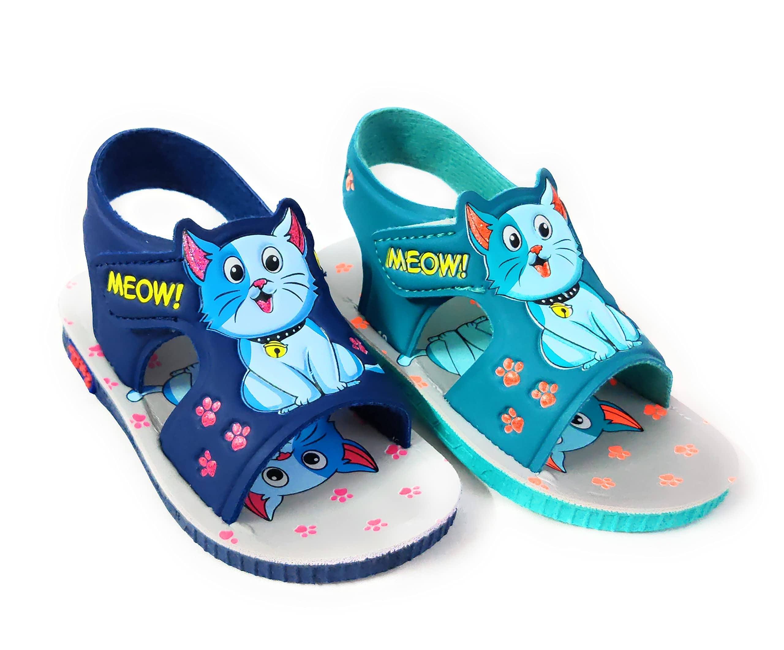 Coolz Kids Chu-Chu Sound Musical First Walking Sandals for Baby Boys and Baby Girls for 9-21 Months (Combo-Pack of 2 Pairs) (Sea Green-Navy, 15_months) (B0C17QFHK9) Amazon Price History, Amazon Price Tracker