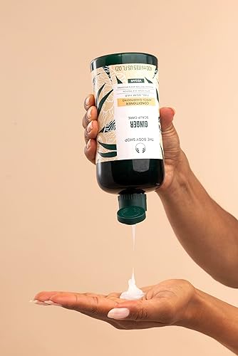 Miniatura 8 de The Body Shop Acondicionador para el cuidado del cuero cabelludo de jengibre (vegano), verde, 8.4 onzas líquidas