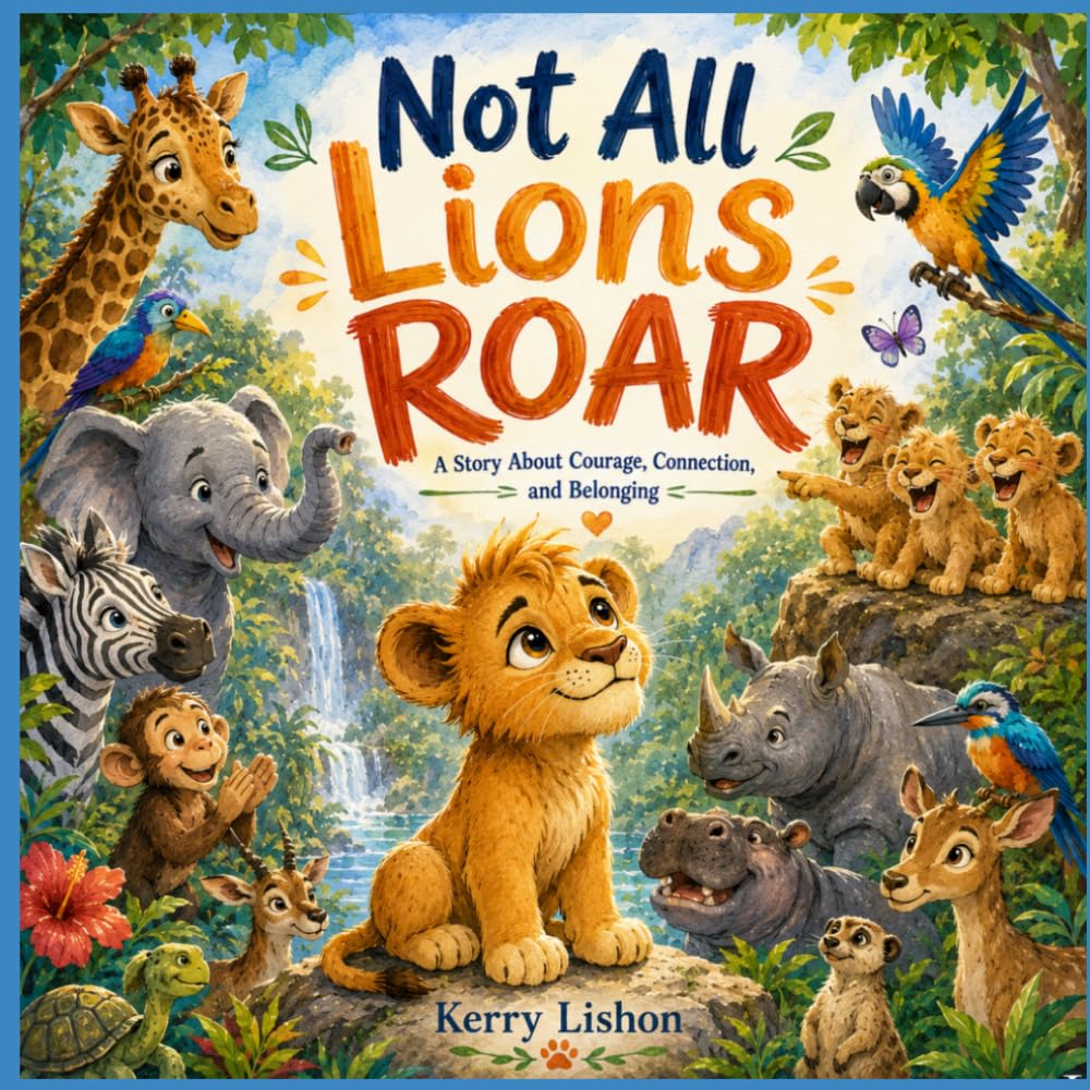 Not All Lions Roar: A Story About Courage, Connection, and Belonging