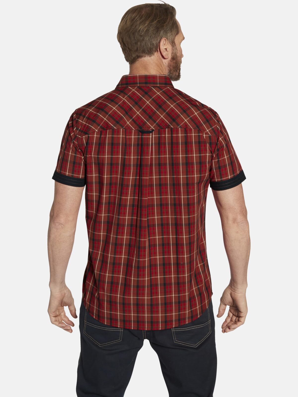 Jan Vanderstorm Camicia a maniche corte da uomo Emyls