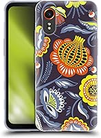 Vista 14 de Head Case Designs Officially Licensed Haroulita Blue Red Ethnic Pattern Soft Gel Case Compatible with Samsung Galaxy Xcover7 5G