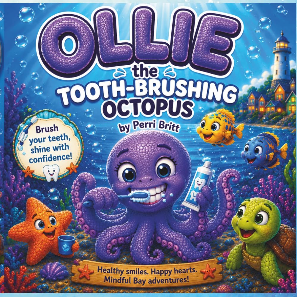 Ollie the Tooth brushing Octopus: A Mindful Bay Story About Healthy Habits and Happy Smiles