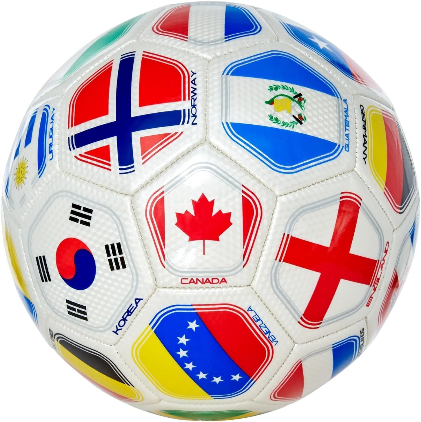 2026 World Flag Country World Flag Training Outdoor Soccer Ball – Size 5 – (S Grade)