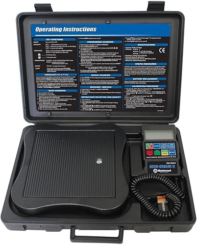 Miniatura 4 de Mastercool 98210-A Báscula electrónica de refrigerante, color negro