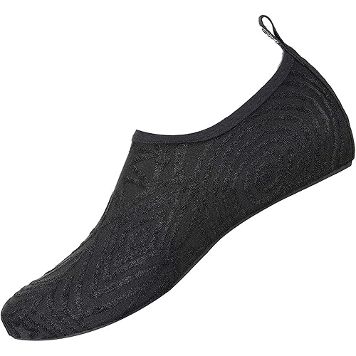 HMIYA Aqua Socks Beach Water Shoes Barefoot Yoga Socks Quick-Dry Surf Swim Shoes for Women Men