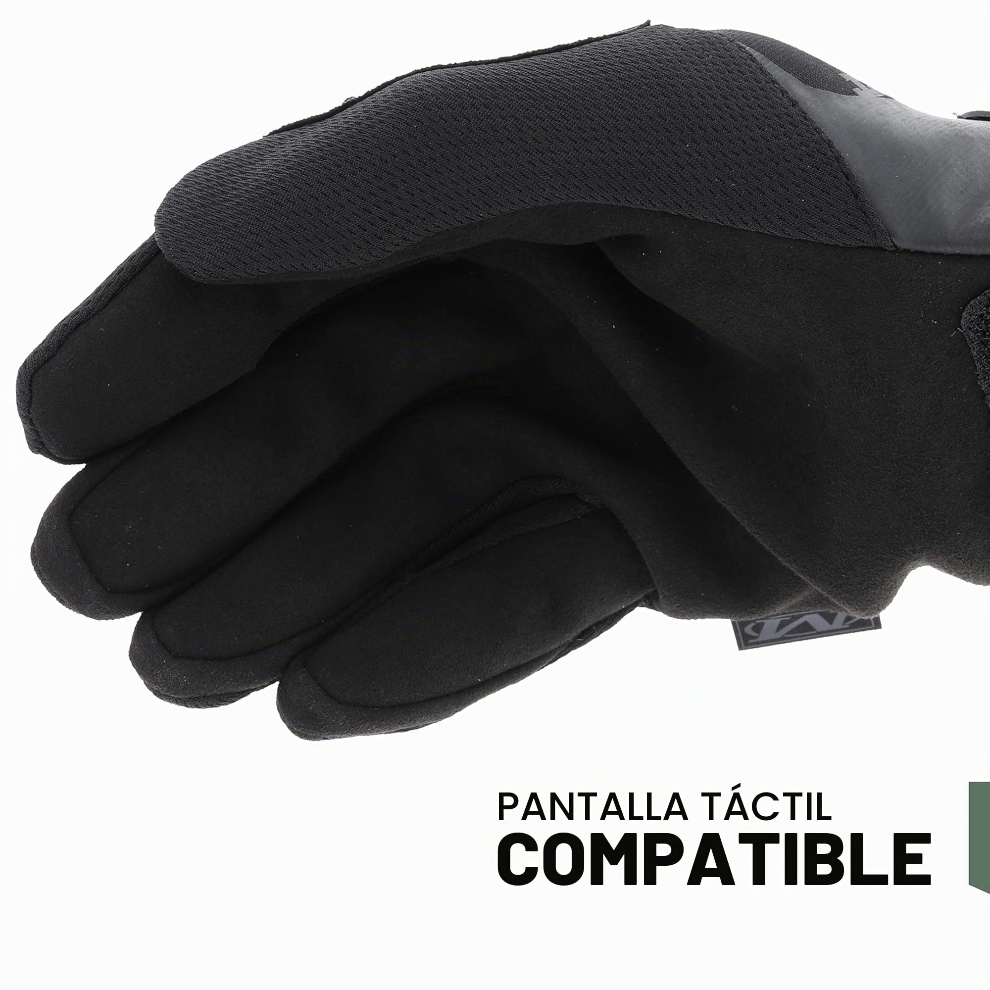 Guantes Tactical Specialty Pursuit D5 de Mechanix Wear (Mediana, Negro entero)