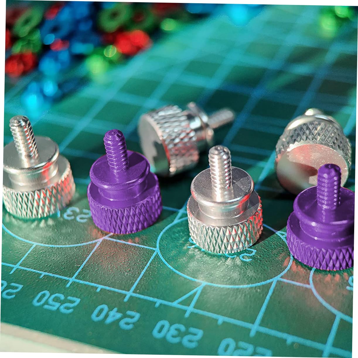 Uonlytech 10pcs Replacement Computer Screw Thumb Screws for Machine Service Rack