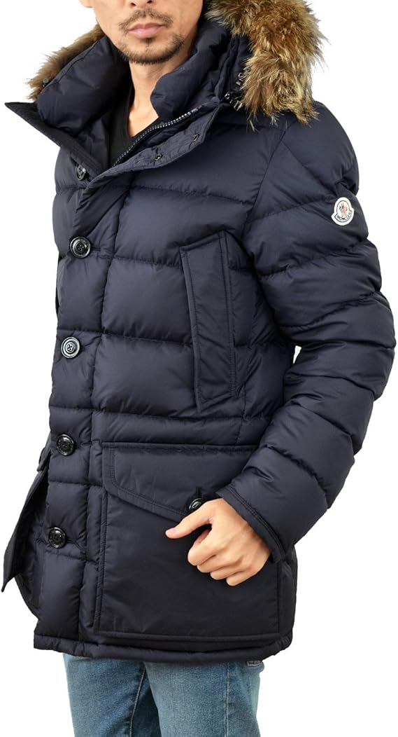 Amazon Co Jp モンクレール Moncler Cluny メンズ ダウンジャケット コート 742 ネイビー アウター ダウン パーカ ジャケット サイズ2 M ファッション