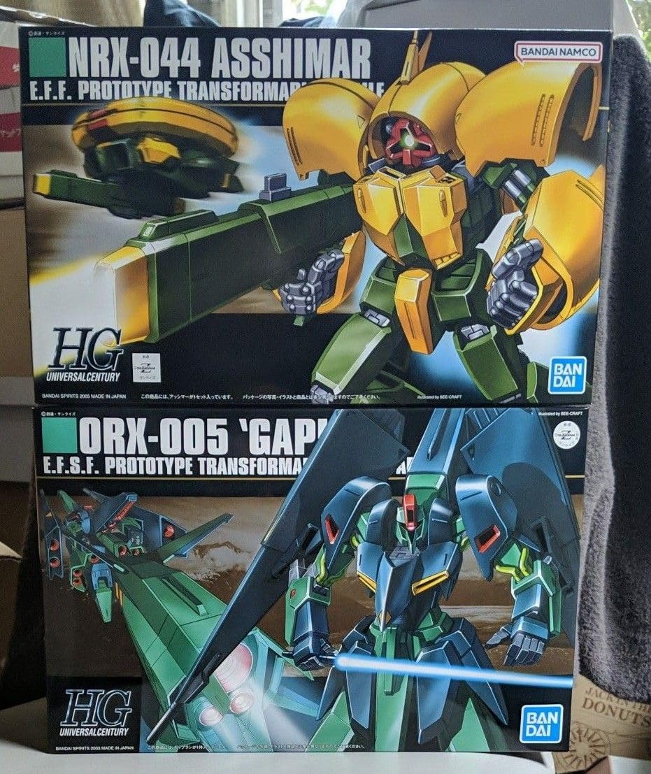 HGUC ギャプラン アッシマー ガザC ザクマリナー Mk-Ⅱ エゥーゴ