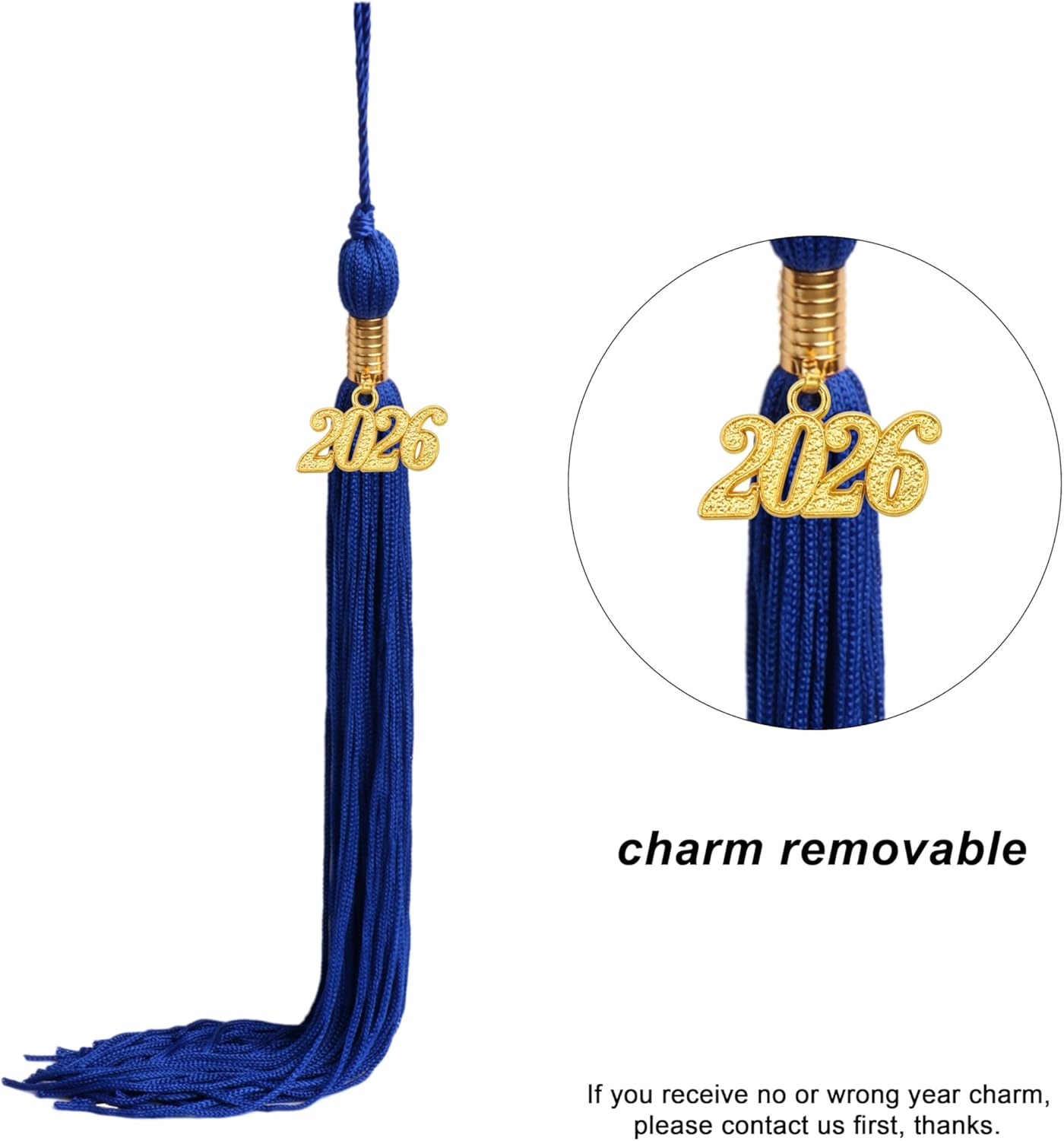 SAMDEEMI Unisex Adult Matte 2026 Graduation Gown and Cap Set with Tassel for High School and College Bachelor 12 Colors