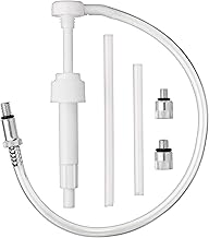 Slippery Pete - Lower Unit Gear Oil Pump for Standard Quart Bottles, Includes 3/8 inch Metal Swivel, 8mm and 10mm Adapters Fit Most Marine Boat Outboard Motors (NOT COMPATIBLE WITH VOLVO PENTA)