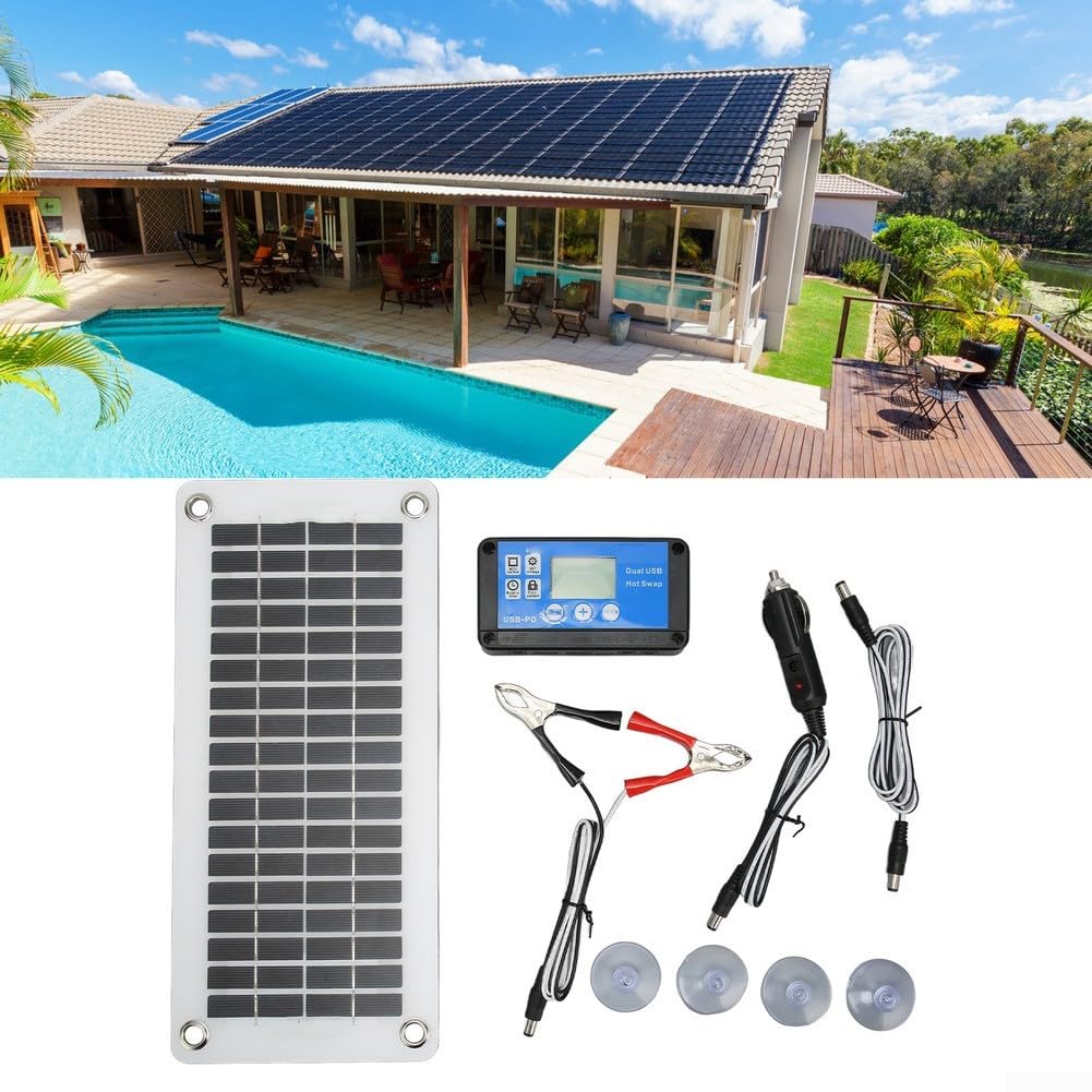Set completo off-grid da 600 W con controller da 100 A