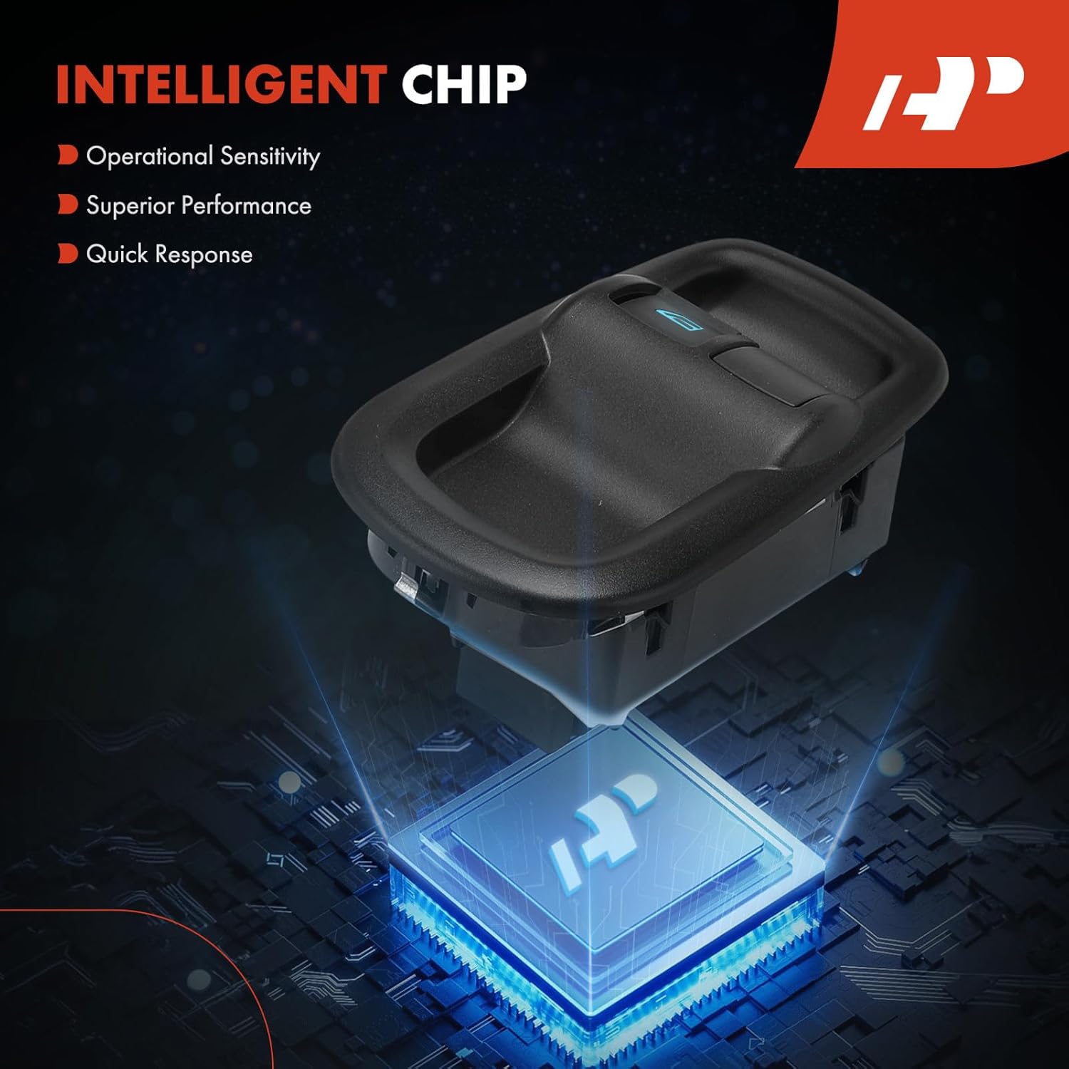 A-Premium Master Power Window Switch Compatible with Ford Transit-150, Transit-250, Transit-350, Transit-350 HD, 2017-2026, Front Left Driver Side